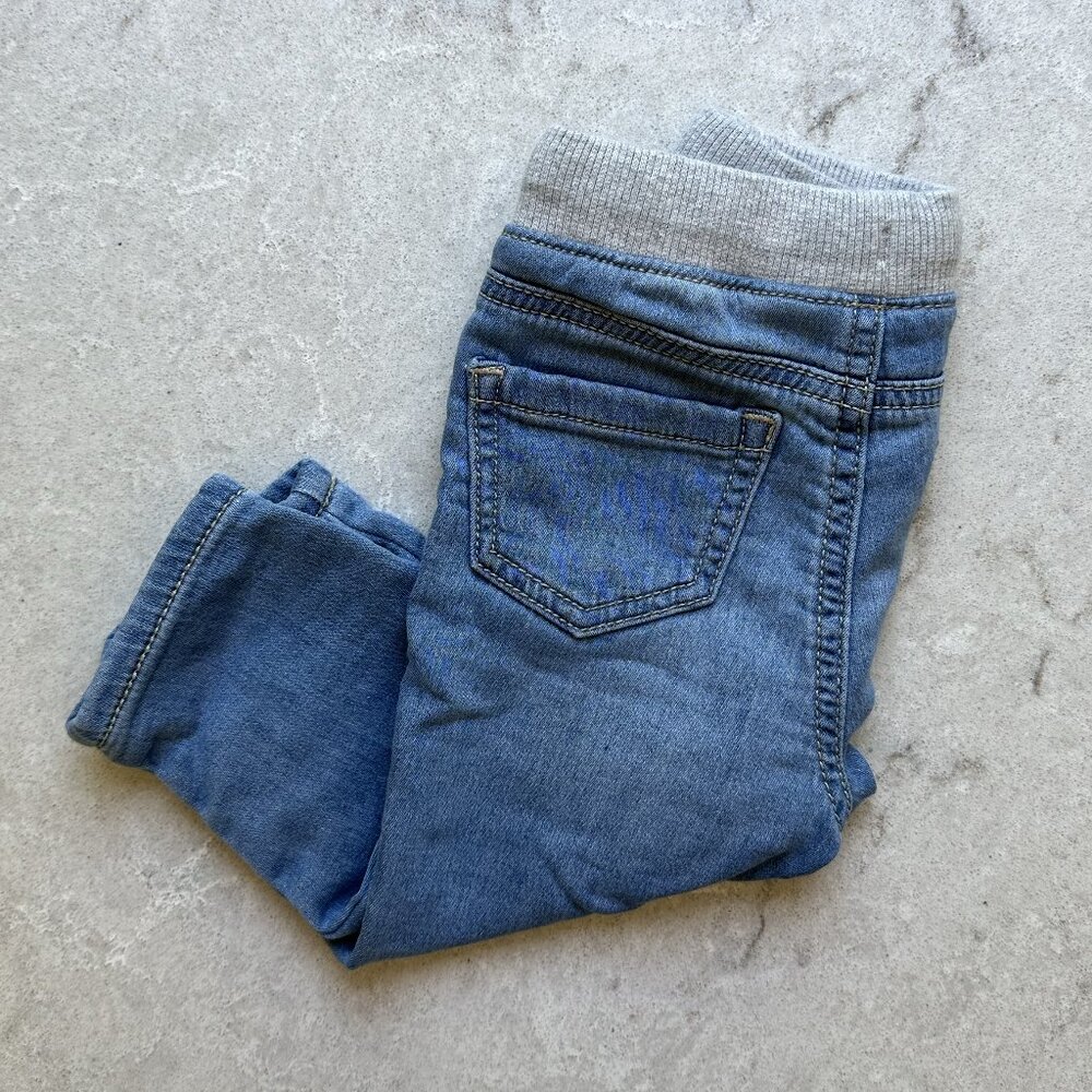 OshKosh Baby B'gosh  |  Baby Pull-On Knit Denim Pants  |  12M